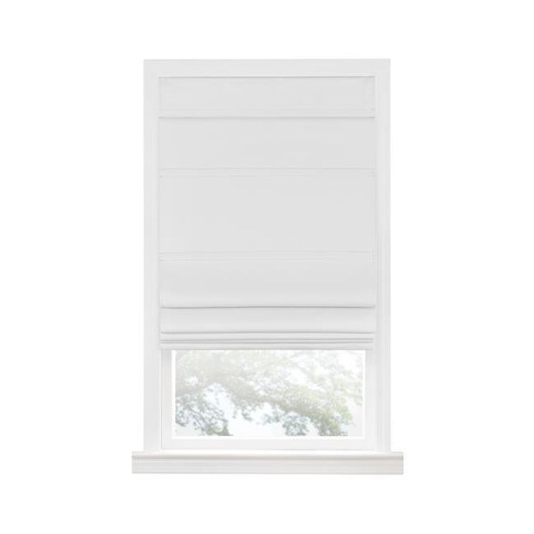 Achim Importing Achim RSCO36WH04 36 x 64 in. Cordless Roman Shade; White - RSCO36WH04
