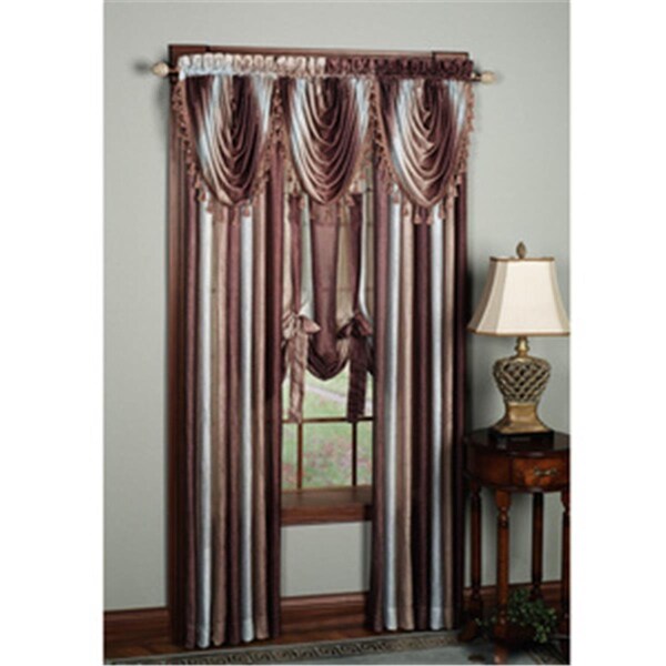 Eyecatcher Ombre Tie-Up Shade - 50 X 63 Inches - Chocolate Blue - EY31932