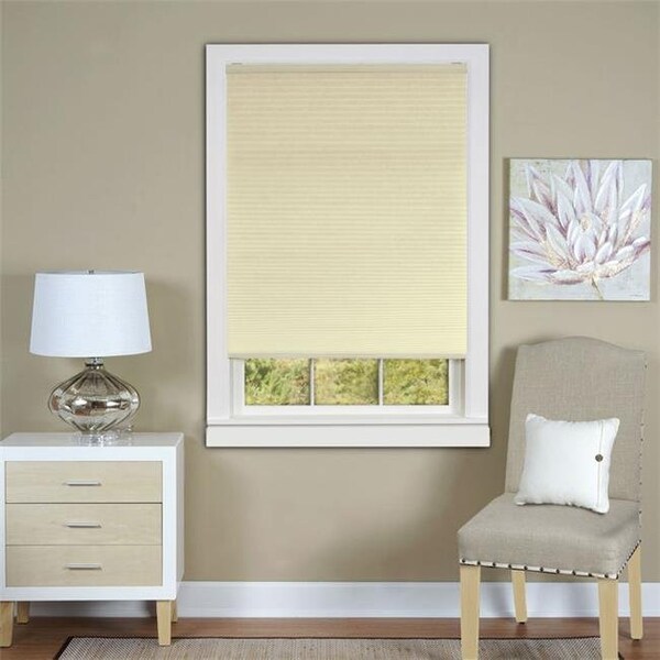 Achim Importing Honeycomb Cellular White Pleated Cordless Shade 23x64 - CSCO23WH06