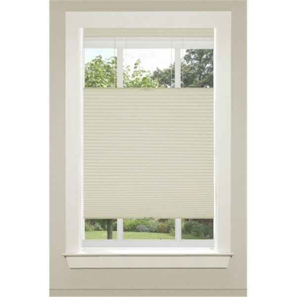 Eyecatcher Top-Down Bottom-Up Cordless Honeycomb Cellulat Shade, Alabaster - 39 x 64 in. - EY2511616