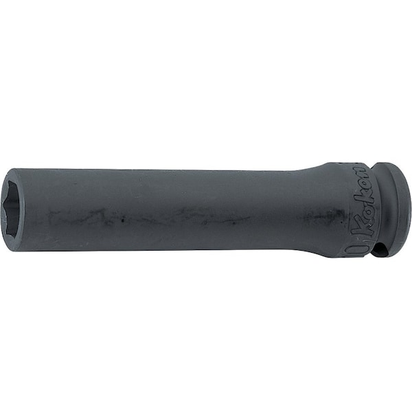 Llave de vaso Ko-Ken de 19mm, 6 puntas, 80mm, 3/8 Sq. Drive - 13300M-19