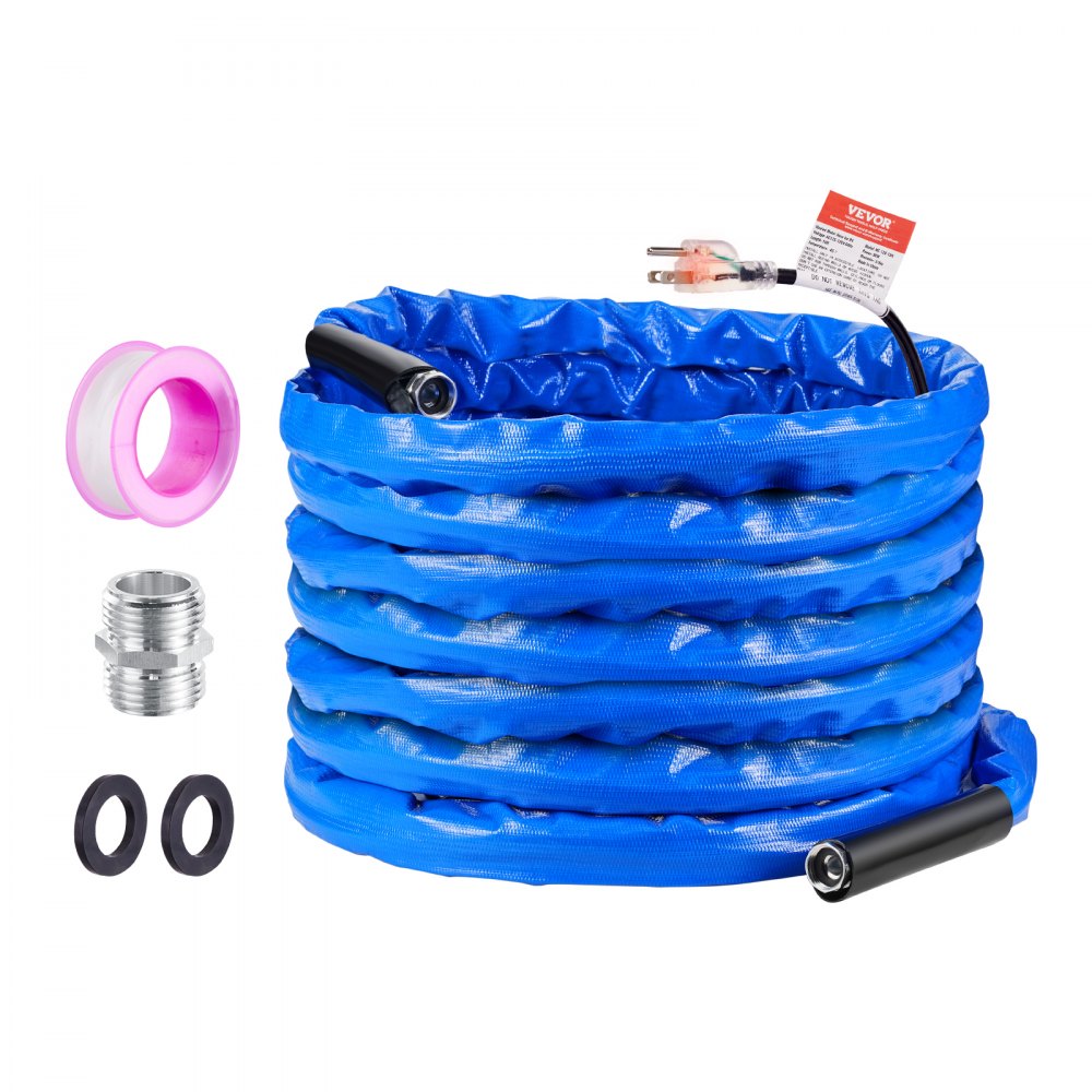 VEVOR 50ft Heated Water Hose for RV -45℉ Antifreeze Heated Drinking Water Hose - ZZKJRSG50YC0ODDSCV1