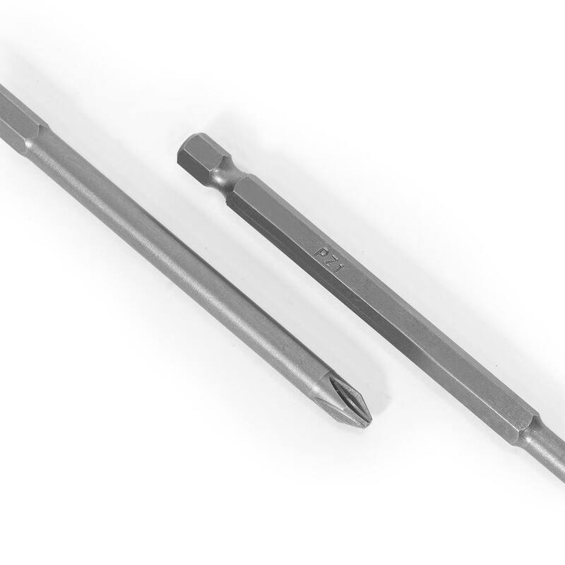 Juego de 32 piezas de puntas de seguridad de destornillador de multiple bits extra largo de acero Torx de XtremepowerUS de 6 pulgadas - 32351-XPH
