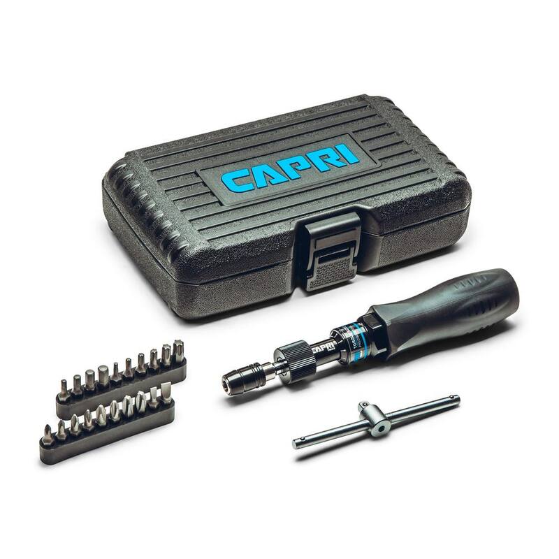 Juego de destornilladores de torque certificados de 10 a 50 pulgadas-libra de Capri Tools - CP21075