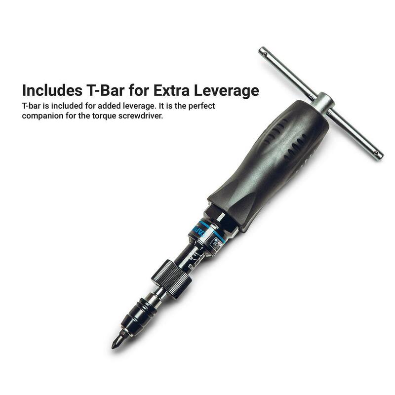 Juego de destornilladores de torque certificados de 10 a 50 pulgadas-libra de Capri Tools - CP21075