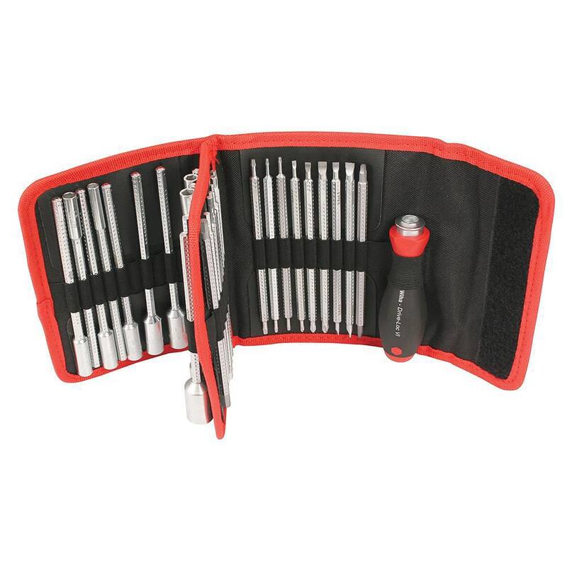 Set de cartera Wiha Drive-Loc VI (32 piezas) - 28188