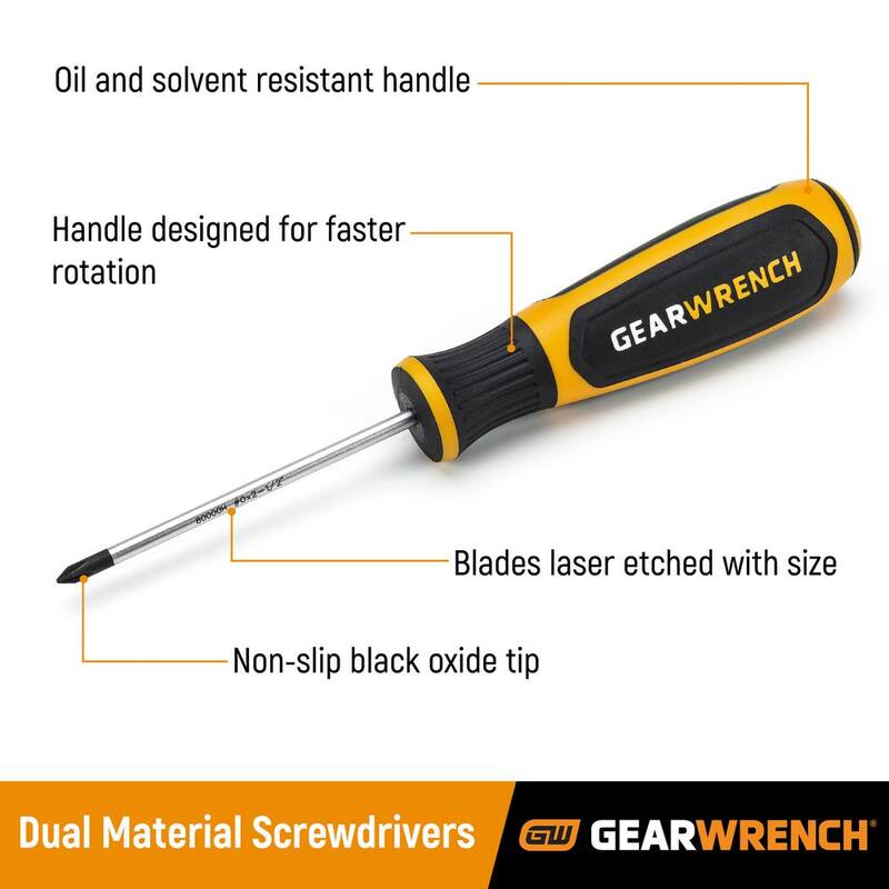 Destornillador Phillips de doble material de 24 pulgadas GEARWRENCH - 80008H