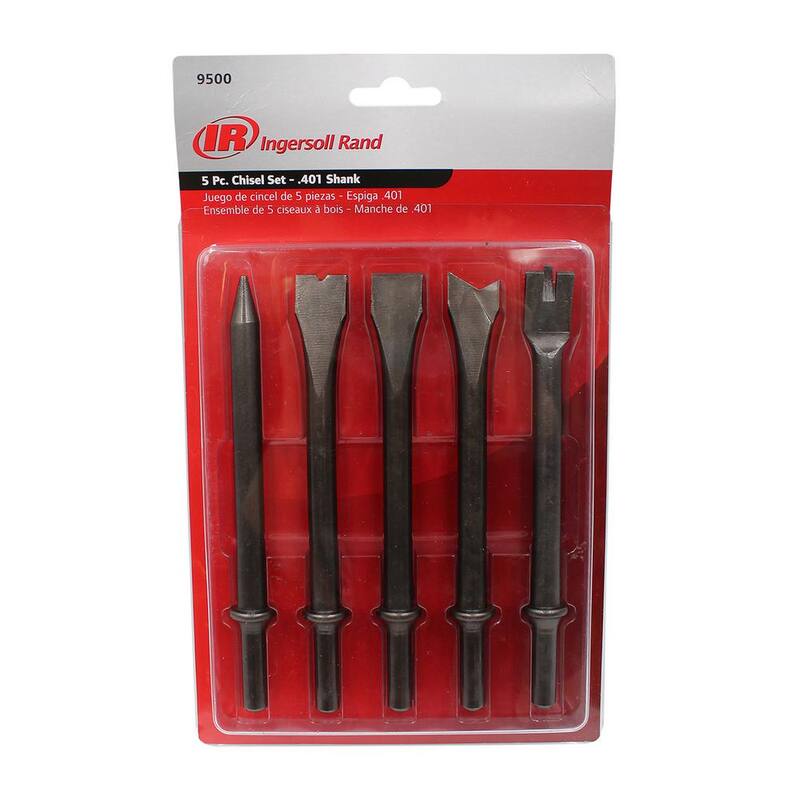 Conjunto de cinceles martillo de 5 piezas de Ingersoll Rand - 9500