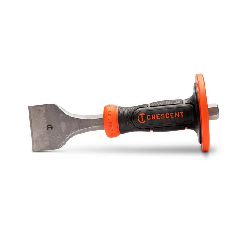 Cincel para pisos de 2-1/2 pulgadas x 10 pulgadas con protector de mano - CFCH212H