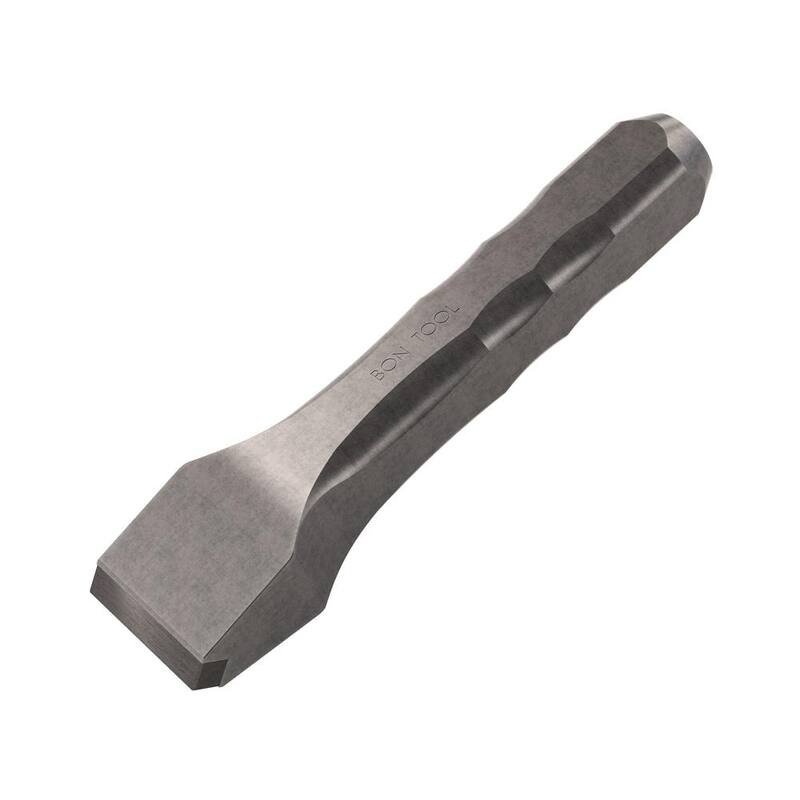 Cincel de trazado manual de carburo con forma cómoda de Bon Tool de 8-3/8 pulgadas por 2 pulgadas - 21-242