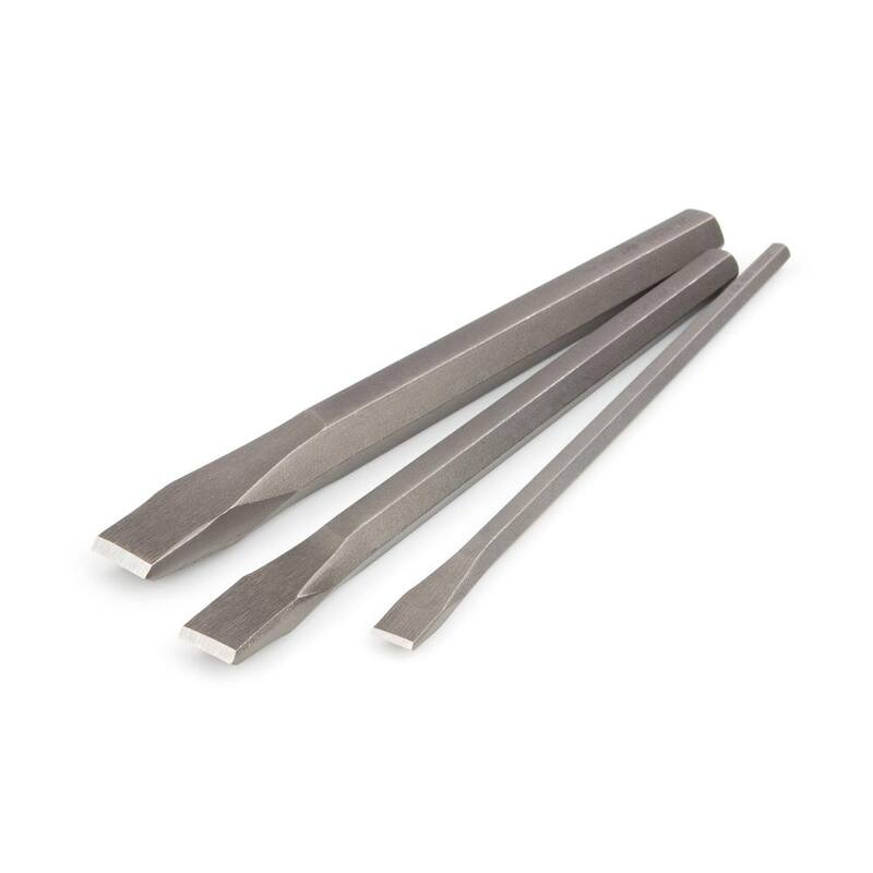 Juego de Cinceles Largos para Frío TEKTON (1/2, 3/4, 1 pulg.) 3 piezas - 66506