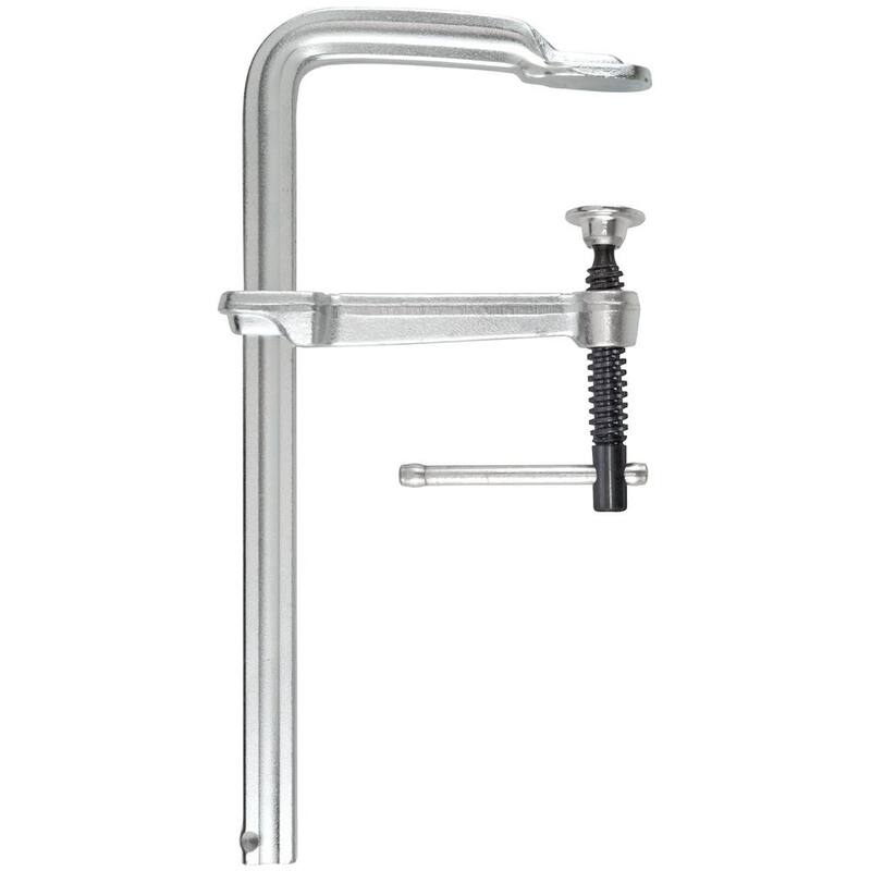 Abrazadera de acero con capacidad de 12 pulgadas y almohadilla estándar 5-1/2 pulgadas de profundidad de garganta - GS30K de BESSEY ClassiX Internacional