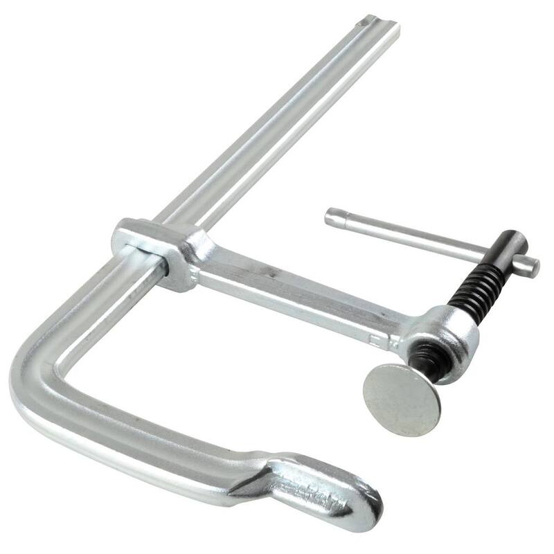 Abrazadera de acero con capacidad de 12 pulgadas y almohadilla estándar 5-1/2 pulgadas de profundidad de garganta - GS30K de BESSEY ClassiX Internacional