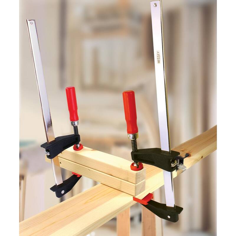 Abrazadera de embrague BESSEY 36 pulgadas x 2-1/2 pulgadas con mango de madera - TGC2.536