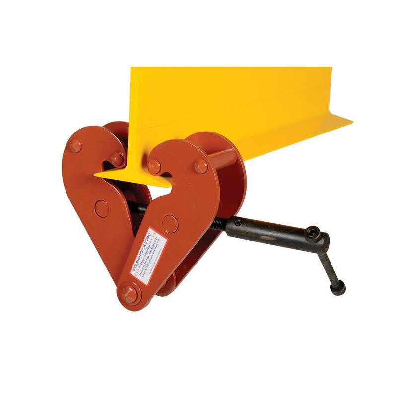 Capacidad de 4,000 lbs. Abrazadera de Viga Estilo Elevación Horizontal - BC-4