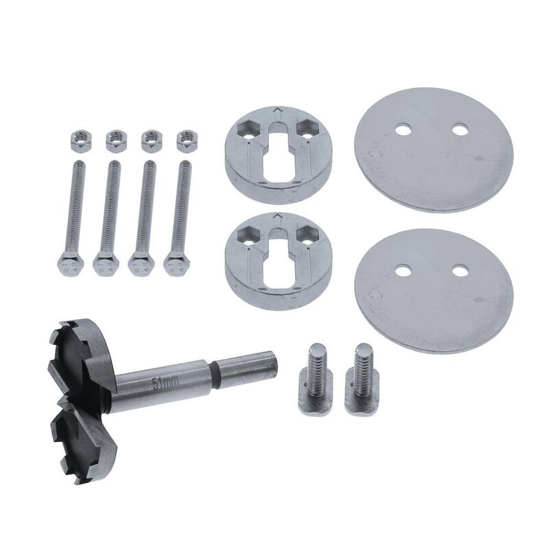 Set de abrazadera de banco de 6 pulgadas y accesorios - Monta la abrazadera en cualquier superficie - 73410003