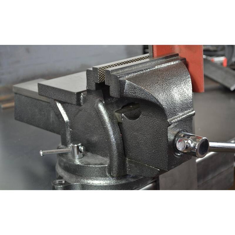 BESSEY 4 pulgadas. Tornillo de banco resistente con base giratoria herramienta de mano - BV-HD40