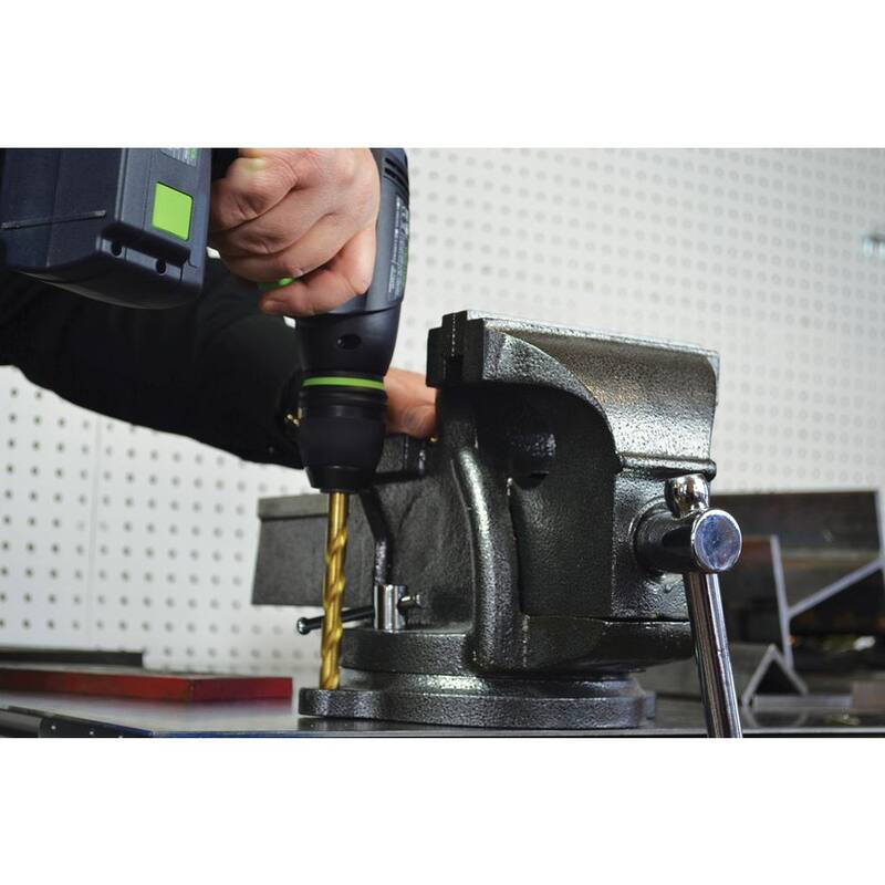 BESSEY 4 pulgadas. Tornillo de banco resistente con base giratoria herramienta de mano - BV-HD40