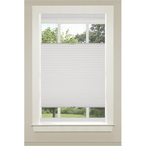 Eyecatcher Top-Down Bottom-Up Cordless Honeycomb Cellular Shade, White - 23 x 64 in. - EY1491947
