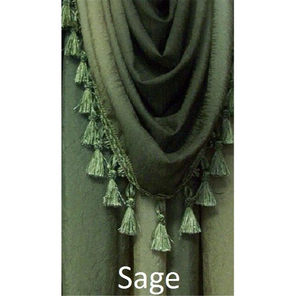 Achim Importing Ombre Tie Up Shade 50 in. x 63 in. - OMTU63SG06
