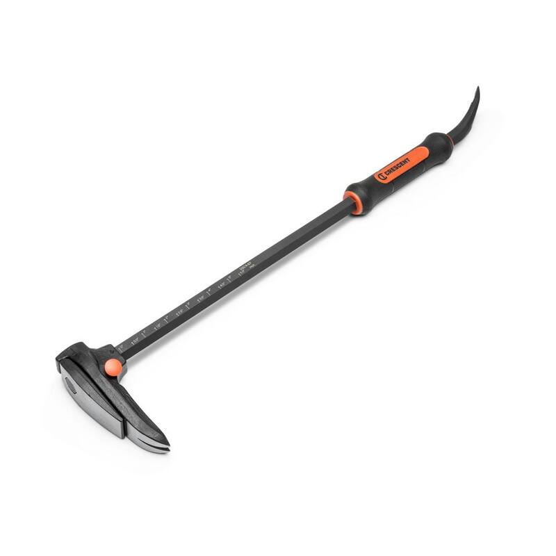Barra de palanca de flexión de tablero ajustable de 24 pulgadas con removedor de clavos y agarre - DB24-07