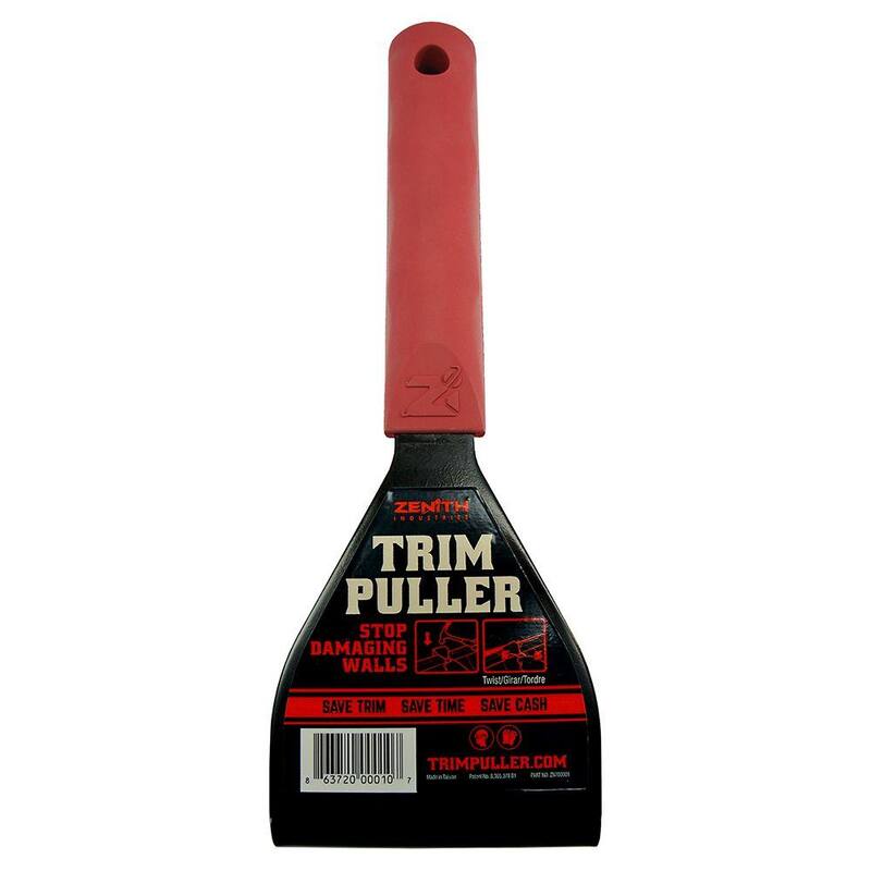 Herramienta multifuncional Zenith Trim Puller para remover zócalos, molduras, revestimientos y pisos, renovaciones - ZN700002