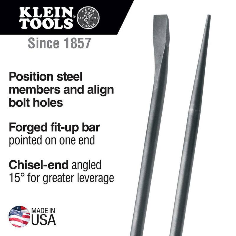 Barra de conexión de Klein Tools, Redonda de 7/8 pulgadas por 30 pulgadas de largo - 3248