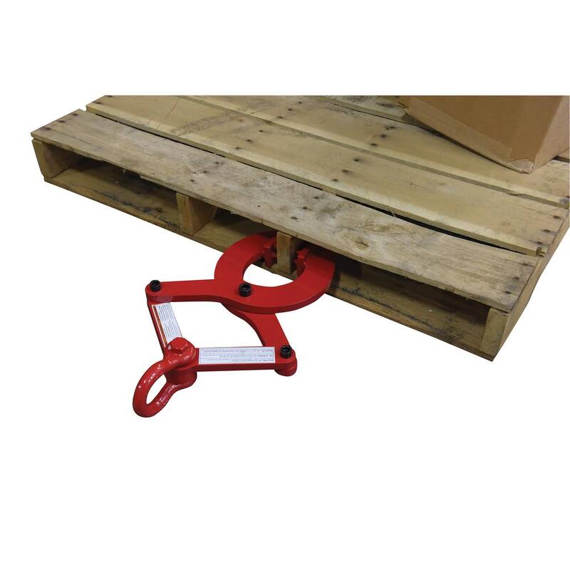 Capacidad de 6,000 lbs. Sacador de pallets de tijera simple con mandíbula de 5 in. - PAL-16