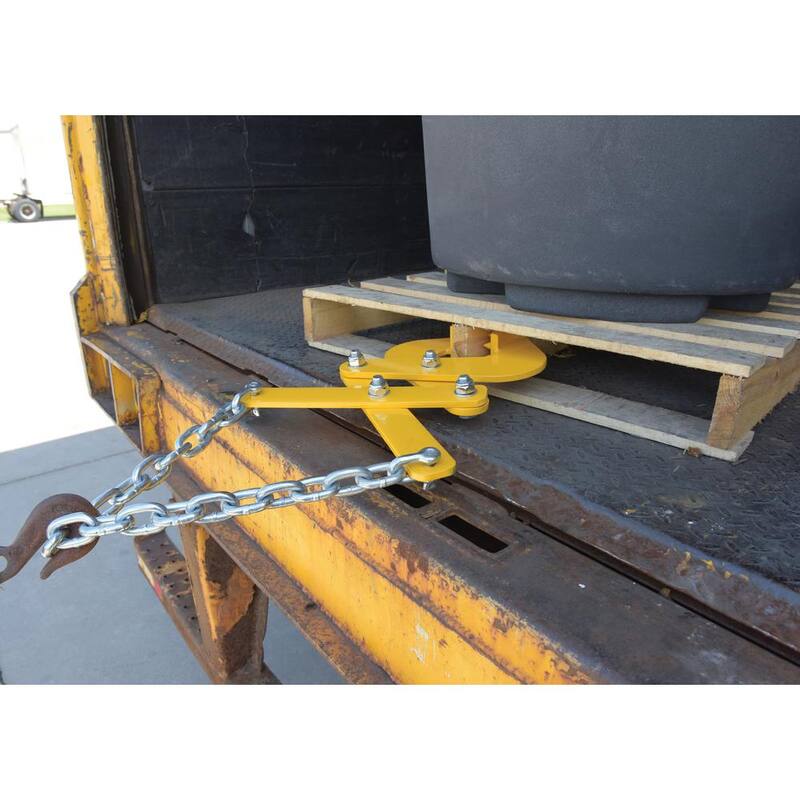 Capacidad de 5,000 lbs. Doble elevador de plataforma de tijera con tirador de 3 pulgadas - PAL-21