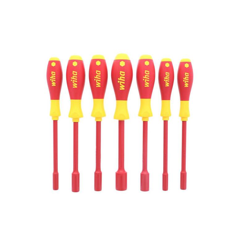 Set de desarmadores aislados con acabado suave (7 piezas) - 32294
