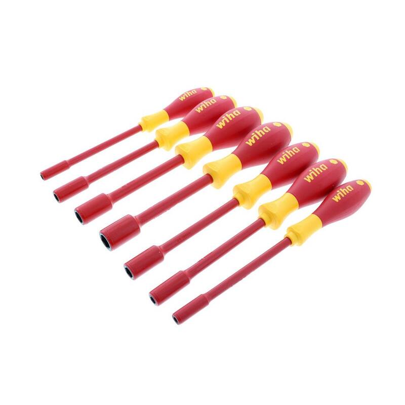Set de desarmadores aislados con acabado suave (7 piezas) - 32294
