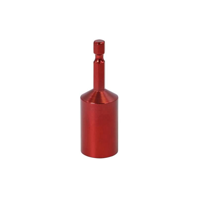 Llave de tuerca hexagonal roja de 2-1/2 pulgadas x 3/4 pulgadas #14 SW para instalación de anclaje de varilla horizontal - 8114910