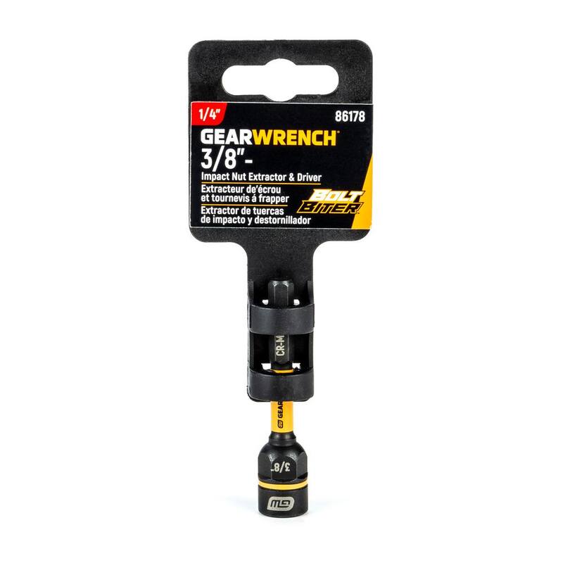Extrator y conductor de tuercas Bolt Biter de 3/8 pulgadas de GEARWRENCH - 86178