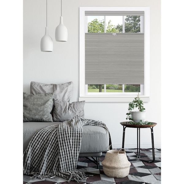 Achim Importing Achim  33 x 64 in. Top Down-Bottom Up Cordless Honeycomb Cellular Shade; Dove Grey - CSTD33DG06