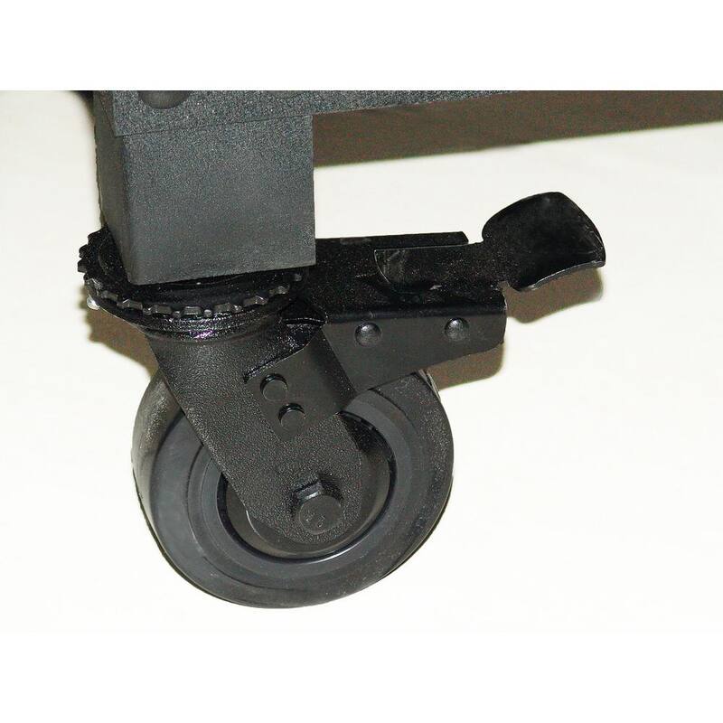 Duramax Building Products 72 pulgadas de ancho x 24 pulgadas de profundidad 3 cajones Rodante Gabinete de banco de trabajo móvil industrial con tapa de madera - 68001