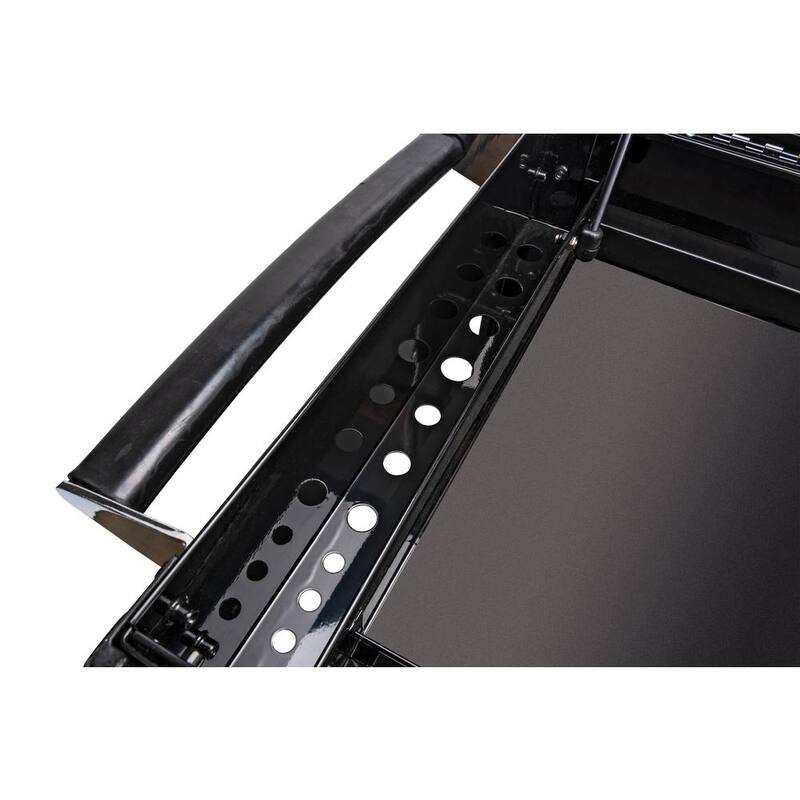 CARRO DE UTILIDAD DE 4 CAJONES DE ACERO NEGRO Y NARANJA DE 33 PULGADAS GEARWRENCH GSX CON ALMACENAMIENTO SUPERIOR E INFERIOR Y SOPORTE PARA HERRAMIENTAS ELÉCTRICAS OPCIONAL - 83168