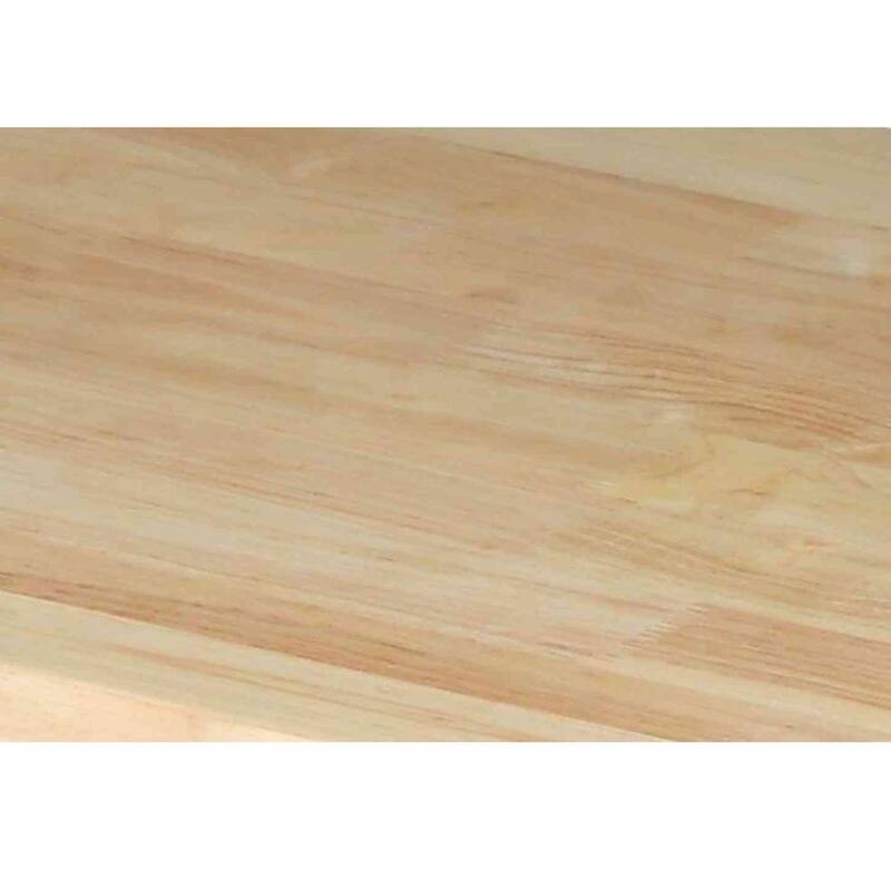 Mesa de trabajo Husky de 8 pies con altura ajustable y superficie de madera sólida en negro para sistema de almacenamiento de garaje de acero listo para ensamblar - G9600-US1