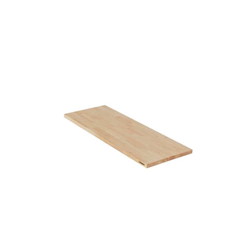 Superficie de madera sólida de 48 pulgadas para el Sistema de Almacenamiento de Garaje de Servicio Regular - G4800AS-US
