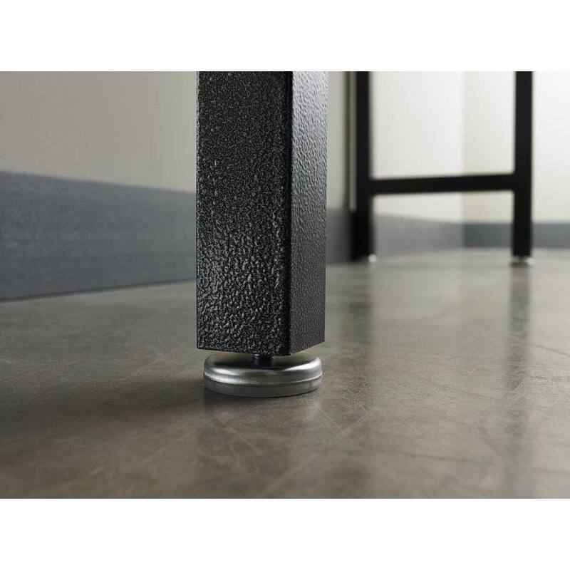 Gladiador listo para ensamblar 66 pulgadas de ancho x 20 pulgadas de profundidad banco de trabajo con parte superior de madera dura - GAWB66HWGG