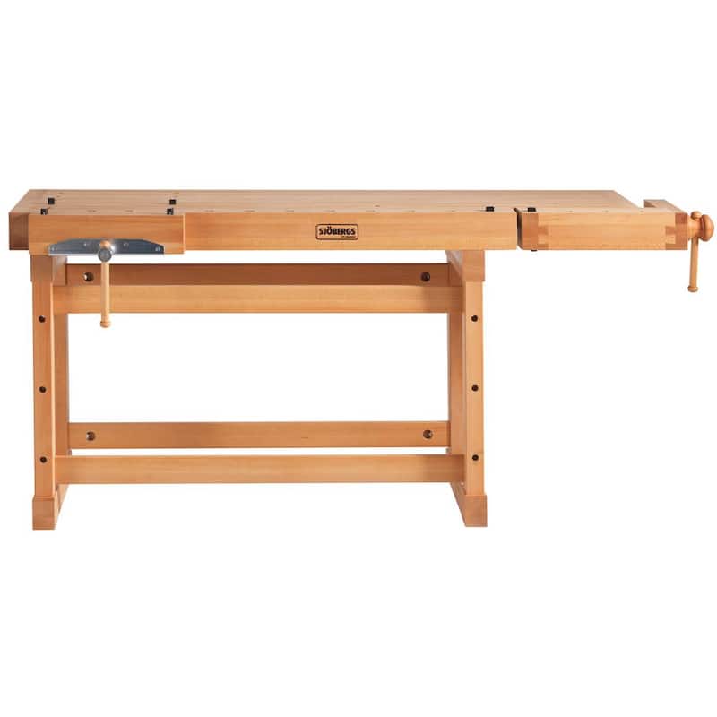 Mesa de trabajo original de 1900 Sjobergs de 75 pulgadas de ancho x 26 pulgadas de profundidad - SJO-33819