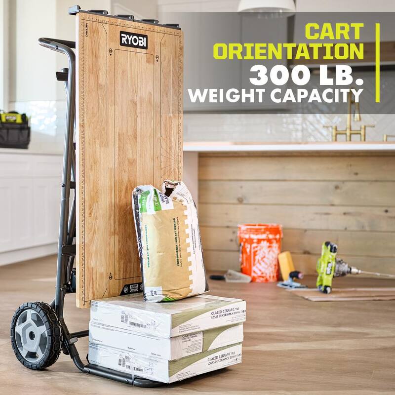 Banco de trabajo móvil RYOBI Speed de 23 pulgadas de ancho x 20 pulgadas de profundidad con organizador de piezas pequeñas Compact 6-Compartment LINK - STM202-STM304