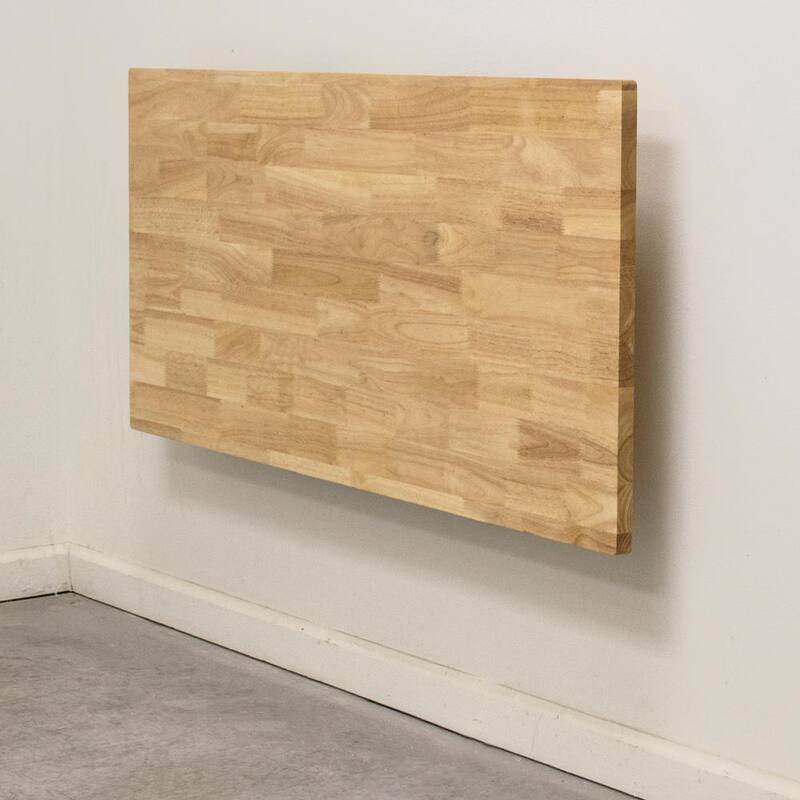 Banco de trabajo plegable montado en la pared de 23 pulg. de ancho x 48 pulg. de largo - 808339