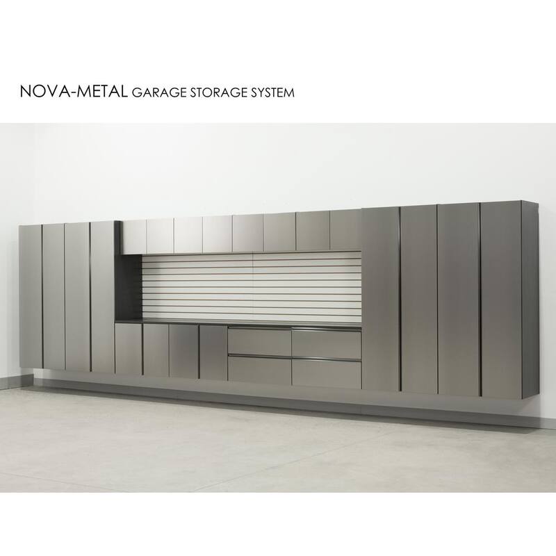 Serie Nova de Klair Living 63 pulgadas de ancho x 20 pulgadas de profundidad en gris oscuro - Nova-BT6320