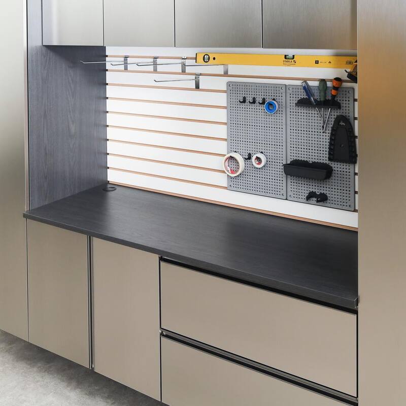 Serie Nova de Klair Living 63 pulgadas de ancho x 20 pulgadas de profundidad en gris oscuro - Nova-BT6320