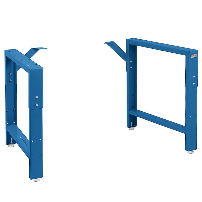 BANCO DE TRABAJO DE GARAGE AZUL AJUSTABLE DE 29 pulgadas a 35 pulgadas de alto y 20 pulgadas de profundidad - RAF-1-Azul