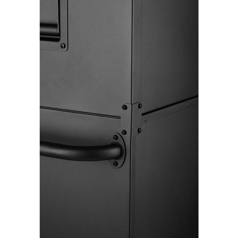Almacenamiento de herramientas Husky de 52 pulgadas de ancho por 20 pulgadas de profundidad, combinado con cofre de herramientas rodante de servicio pesado en negro mate - H52CH6TR9HDV4