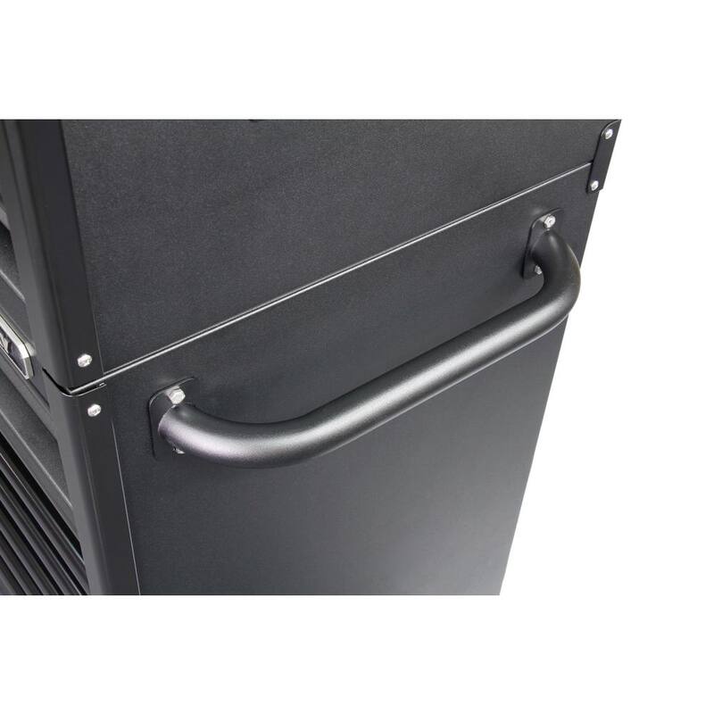 Tórax de herramientas rodante de combinación de 23 cajones de alta resistencia de 56 pulgadas de ancho x 22 pulgadas de profundidad con gabinete superior en negro mate - HOTC5623BB2S