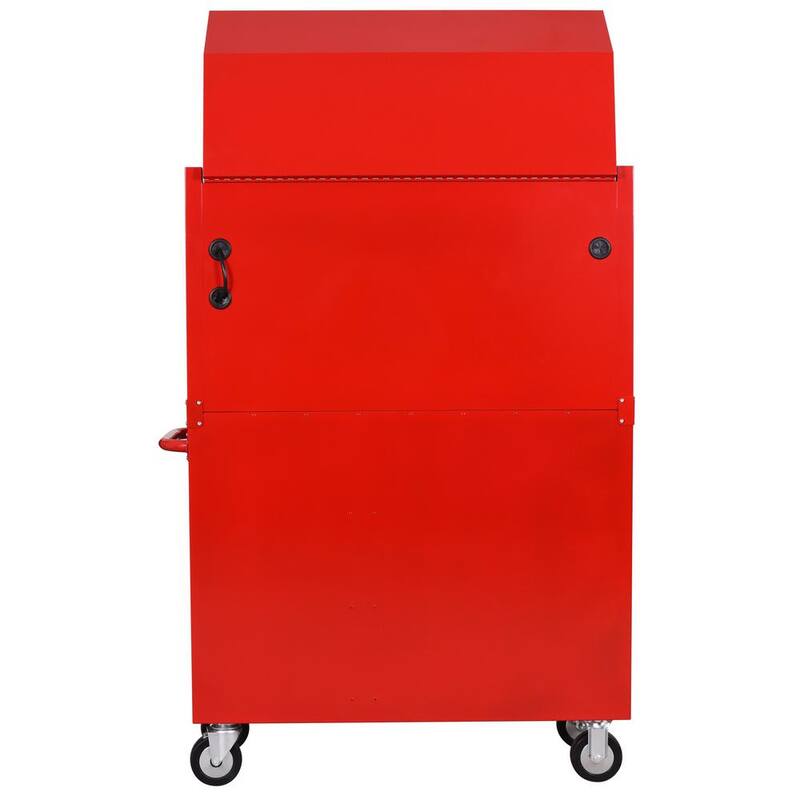 Cofre de herramientas rodante Husky Standard Duty de 42 pulgadas x 18 pulgadas con 12 cajones - Rojo