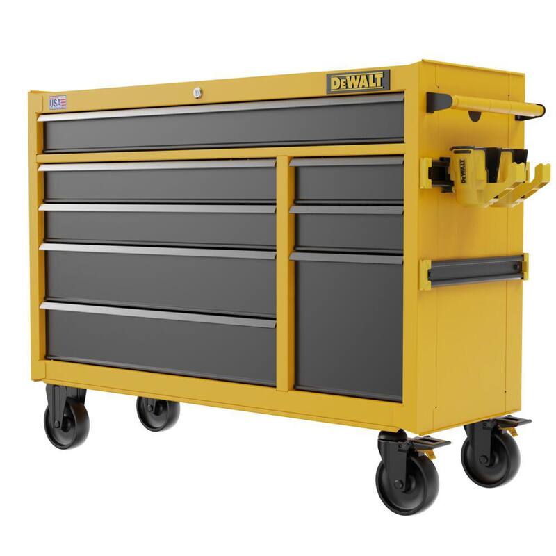 Gabinete de herramientas de 52 pulgadas de ancho x 20 pulgadas de profundidad con 8 cajones - DWST52082