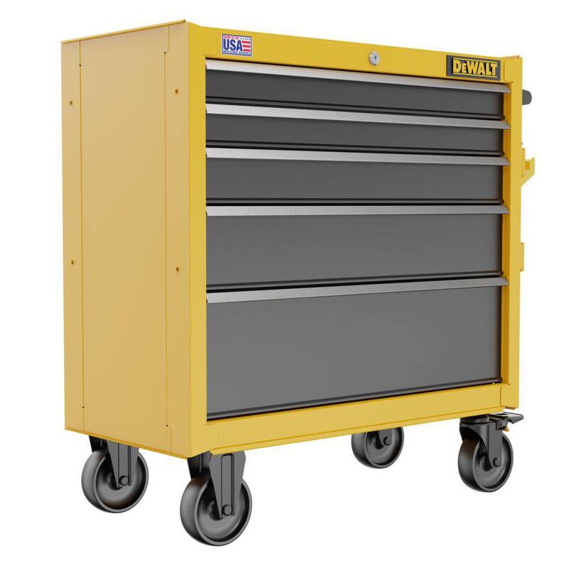 Gabinete de herramientas de 5 cajones de 37 pulgadas - DWST37052